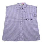 Vicolo Camicia Giromanica tinta unita con Taschino Lilla per Bambina 3146C0779 LILLA VICOLO 