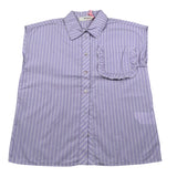 Vicolo Camicia Giromanica tinta unita con Taschino Lilla per Bambina 3146C0779 LILLA VICOLO 