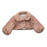 LALALU' giacca tinta unita in pelliccia Rosa per Bambina GIL009NJ ROSA LALALU' 