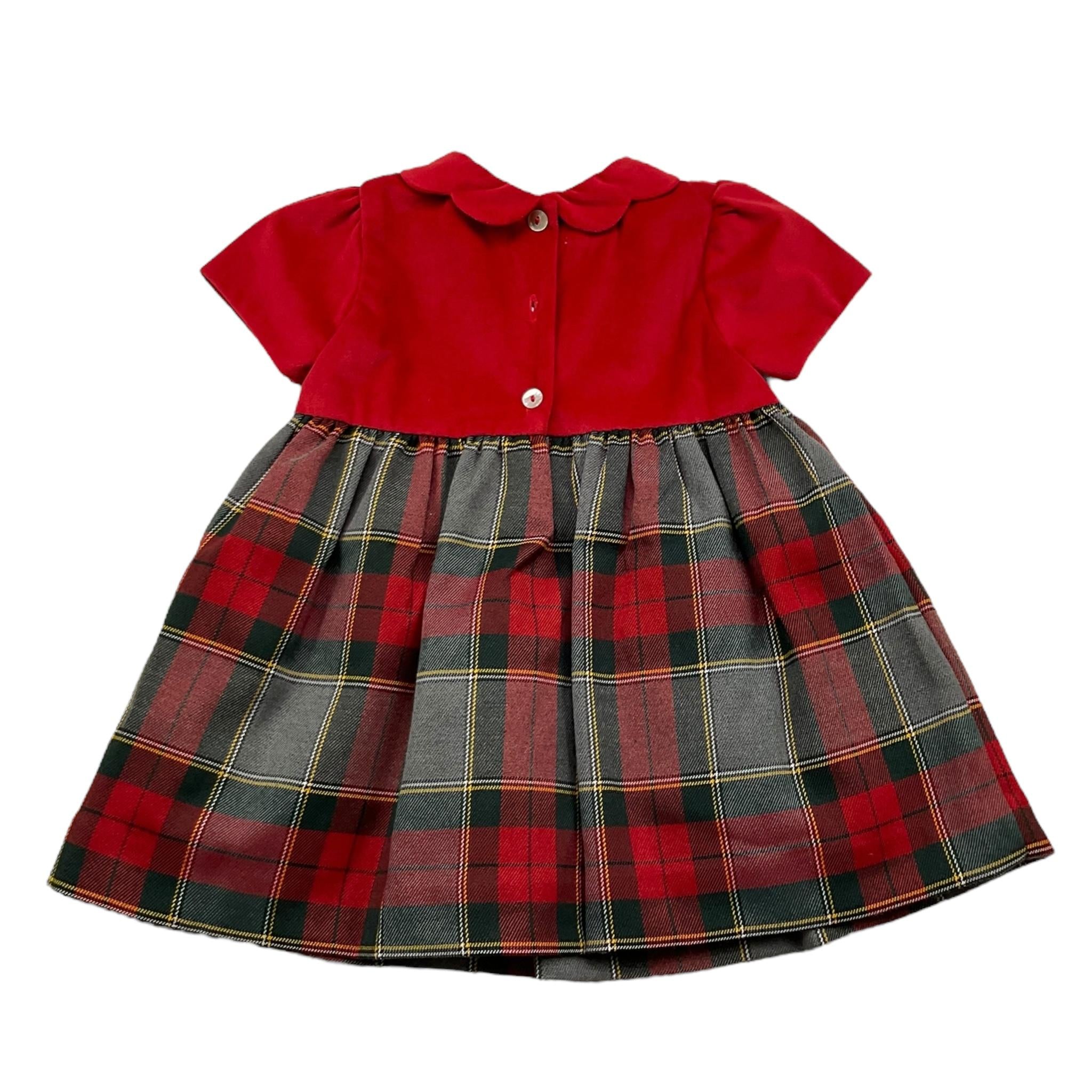 MALVI & CO abito mezza manica stampa fantasia Rosso per Neonata FCCI102VERR ROSSO MALVI & CO 