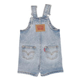 Levi'S Salopette In Denim Tinta Unita per Neonato 6EE584 AZZURRO LEVI'S 