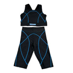 John Richmond Completo 2 Pezzi Top-Leggins per Bambina RGP26084CJ NERO JOHN RICHMOND 