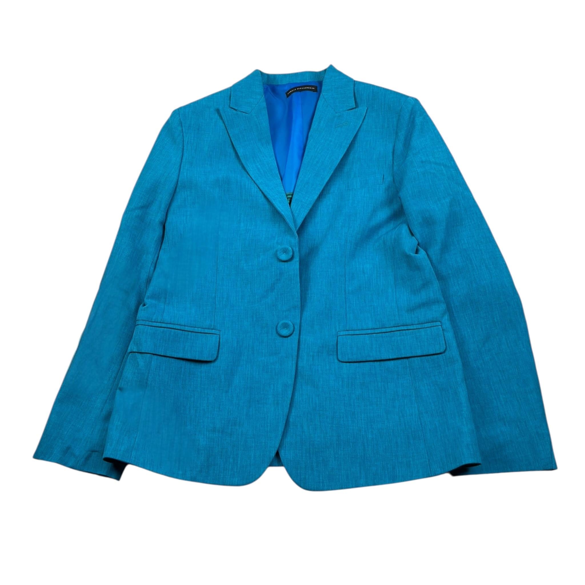 Daniele Alessandrini Giacca tinta unita Petrolio per Bambino 1235J00150 PETROLIO DANIELE ALESSANDRINI 