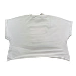 So Twee By Miss Grant T-Shirt Girocollo Tinta Unita con Brillantini per Bambina ST0067 BIANCO/ROSA SO TWEE BY MISS GRANT 