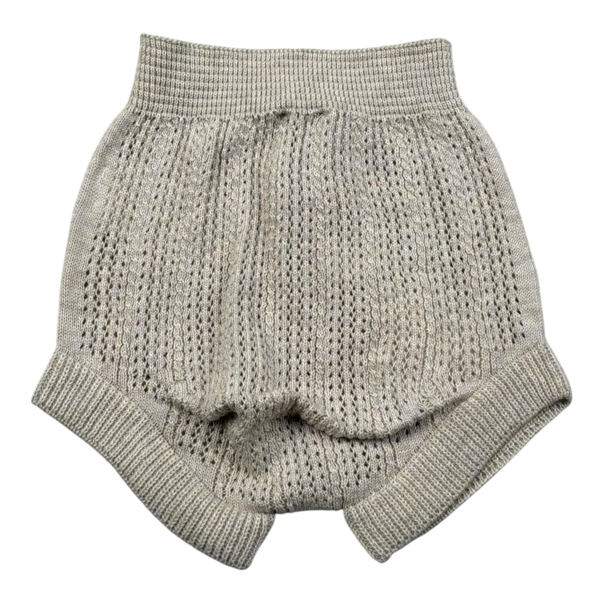 Wedoble Culotte Tinta Unita con Trafori per Neonata V2506331A BEIGE WEDOBLE 