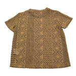 Mood_One T-Shirt Tinta Unita Traforata per Bambino T-SHIRT02BABY MARRONE MOOD_ONE 
