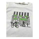 Liu Jo T-Shirt Girocollo Tinta Unita con Stampe per Neonata KA5084NX BIANCO LIU JO 