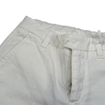 Dondup Bermuda Tinta Unita con Girovita Regolabile per Bambino DMBE52 PANNA DONDUP 