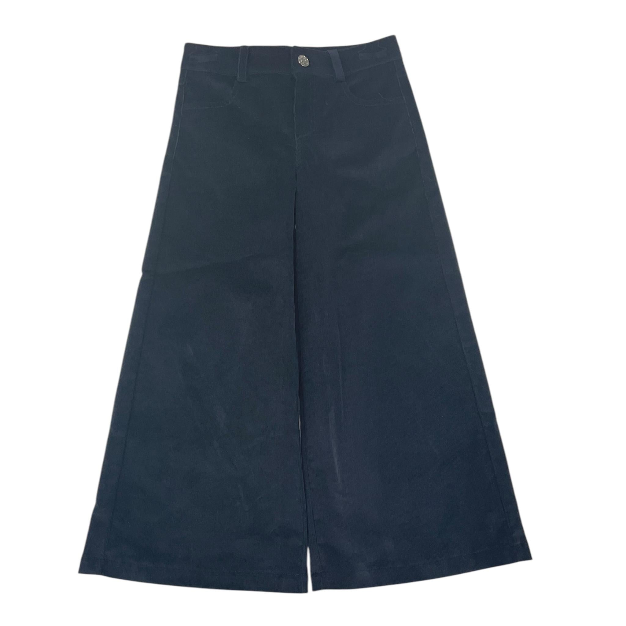TRUSSARDI pantalone tinta unita modello palazzo Blu per Bambina TGA25059PA BLU TRUSSARDI 