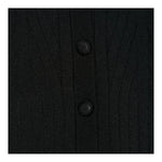 Twinset Cardigan Tinta Unita per Bambina 251GJ3405X NERO TWINSET 