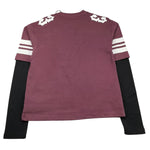 JOHN RICHMOND shirt girocollo maniche in contrasto effetto t-shirt Vinaccio per Bambino RBA25072TS VINACCI JOHN RICHMOND 