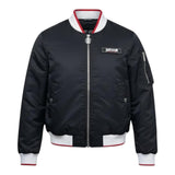 Just Cavalli Giubbino Tinta Unita con Profili In Contrasto per Bambino JBP26047GB NERO JUST CAVALLI 