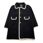 MARAE KIDS cappotto tinta unita con profili in contrasto Nero per Bambina 3326 NERO MARAE KIDS 