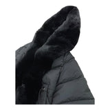 PINK BABY giubbino tinta unita con cappuccio Nero per Bambina 8039 NERO PINK BABY 