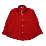 Manuel Ritz Camicia Manica Lunga Tinta Unita per Neonato MR30833 ROSSO MANUEL RITZ 