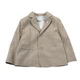 Pure Firenze Giacca Tinta Unita per Neonato PC03321 BEIGE PURE FIRENZE 