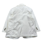 Dou Dou Giacca Tinta Unita per Bambino DW2P24X BIANCO DOU DOU 