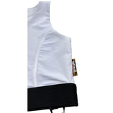 Just Cavalli Top Giromanica Tinta Unita con Logo per Bambina JGP26055TO BIANCO JUST CAVALLI 