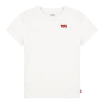 Levi'S T-Shirt Girocollo Tinta Unita con Logo per Bambino 9EA100 BIANCO LEVI'S 