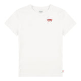 Levi'S T-Shirt Girocollo Tinta Unita con Logo per Bambino 9EA100 BIANCO LEVI'S 