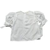 Coco' Et Mama' Camicia Manica Lunga Tinta Unita per Bambina LUNAC BIANCO COCO' ET MAMA' 