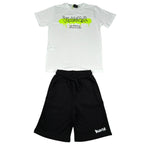 Disclaimer Completo 2 Pezzi T-Shirt-Bermuda Bicolore per Bambino 25EDK58477 BIANCO/NERO DISCLAIMER 