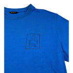 Refrigiwear T-Shirt Girocollo Tinta Unita con Stampa per Bambino 157TRMJS25X COBALTO REFRIGIWEAR 