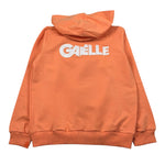 Gaelle Complet 2 Pezzi Felpa con Zip E Cappuccio-Short per Bambina 2745F00384 ARANCIONE GAELLE 