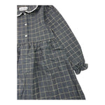 SAINT BARTH abito tinta unita con colletto Grigio per Bambina VITTORIA GRIGIO SAINT BARTH 