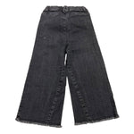 ZHOE & TOBIAH jeans tinta unita modello a palazzo con girovita regolabile Nero per Bambina DDL1XX NERO ZHOE & TOBIAH 