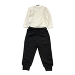 JOHN RICHMOND completo 2pz felpa-pantalone Bianco/nero per Neonato RIA24067CF BIANCO/NERO JOHN RICHMOND 
