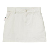 Gucci Gonna Tinta Unita Logata per Bambina 808297 BIANCO GUCCI 