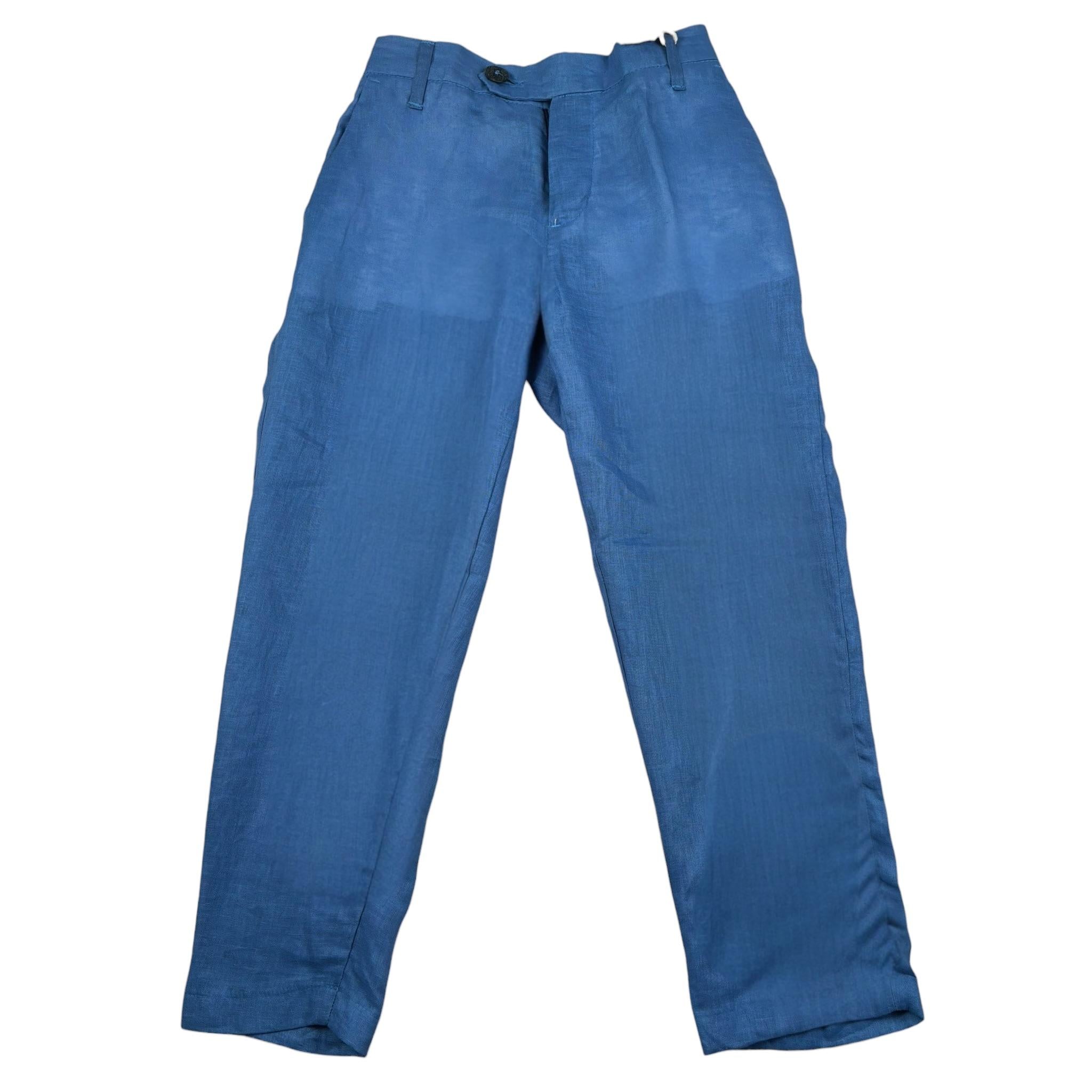 Neill Katter Pantalone Tinta Unita con Elastico In Vita per Bambino 12990 BLU NEILL KATTER 