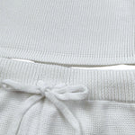 Mac Ilusio'N Completo 3 Pezzi Maglia-Pantalone-Cappello per Neonato BAS05V25 BIANCO MAC ILUSIO'N 