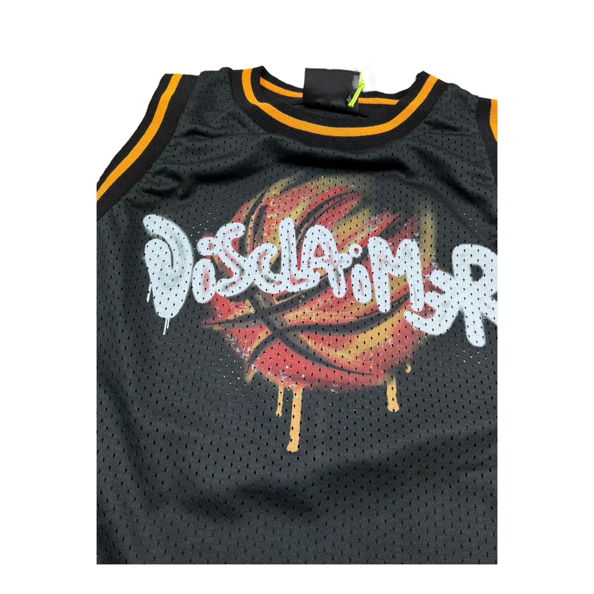 Disclaimer Canotta Girocollo Tinta Unita Traforata per Bambino 25EDK58440XX NERO DISCLAIMER 