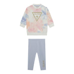 Guess Cmpleto 2 Pezzi Felpa-Leggins per Neonata A5RG09KA6R4 BIANCO GUESS 