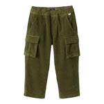 IL GUFO pantalone tinta unita con elastico in vita Verde per Bambino A24PL323V6012 VERDE IL GUFO 