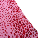 abito tinta unita con fantasia giromanica JGP2605VE ROSA JUST CAVALLI 