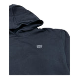LEVI'S felpa girocollo e cappuccio tinta unita con logo Nero per Bambino 4EL078 NERO LEVI'S 
