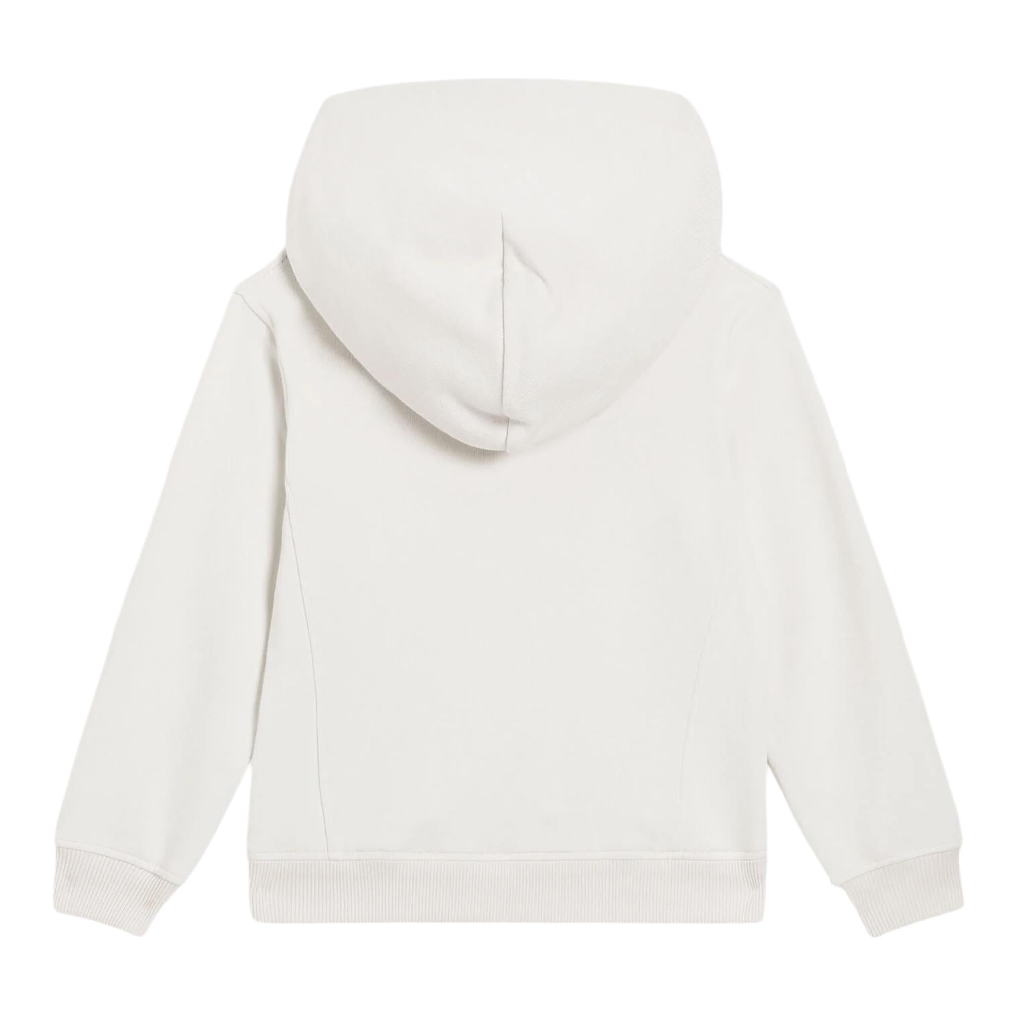 Dolce & Gabbana Felpa Chiusa con Cappuccio Tinta Unita per Bambino L4JWLV BEIGE DOLCE & GABBANA 