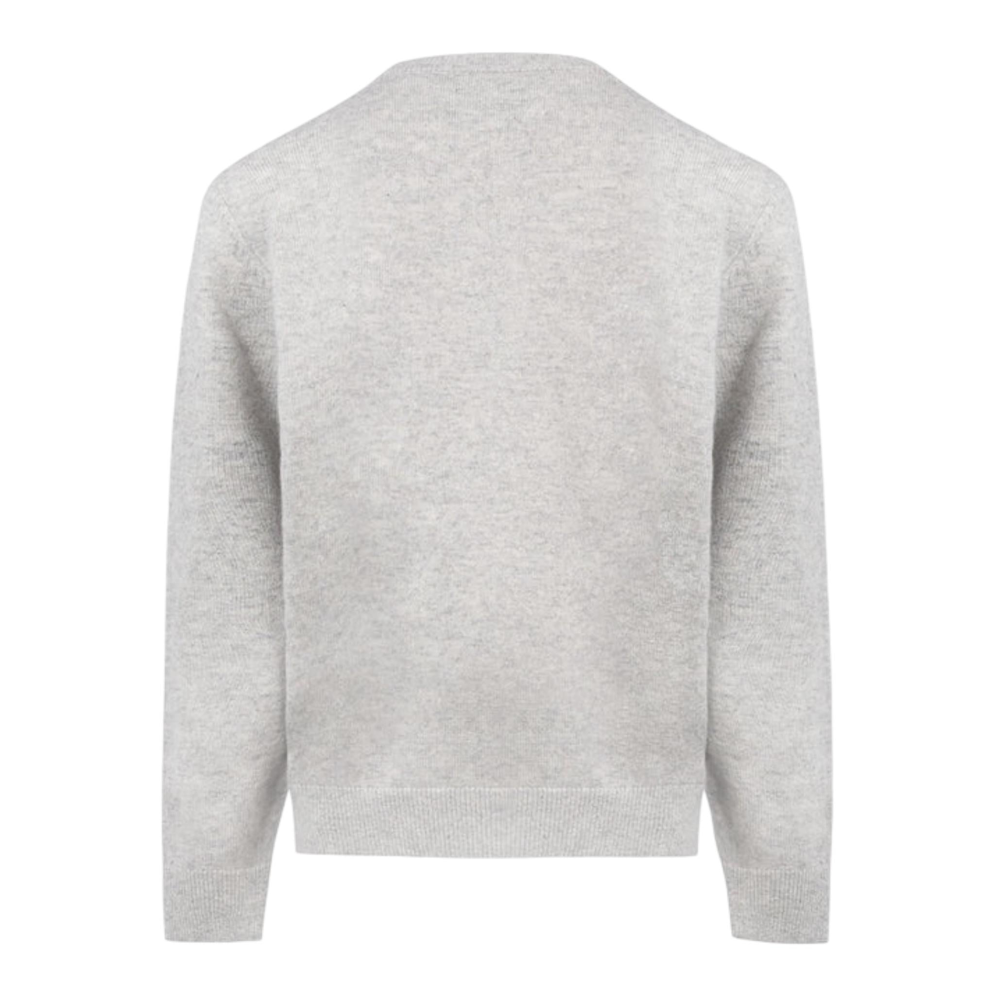 SAINT BARTH maglia girocollo tinta unita con stampa Grigio per Bambino DOU000101227G GRIGIO SAINT BARTH 