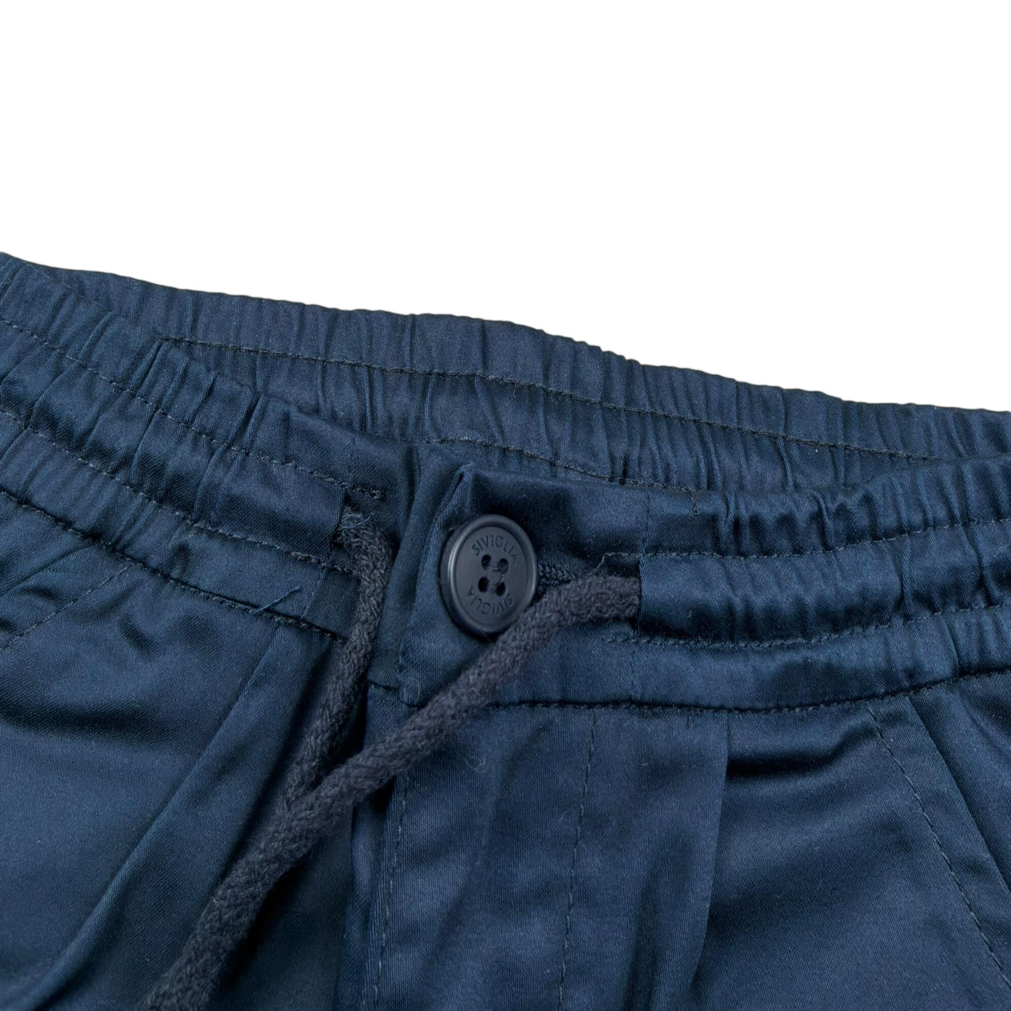 Siviglia Bermuda Tinta Unita con Elastico In Vita per Neonato SVNSO17309 BLU SIVIGLIA 