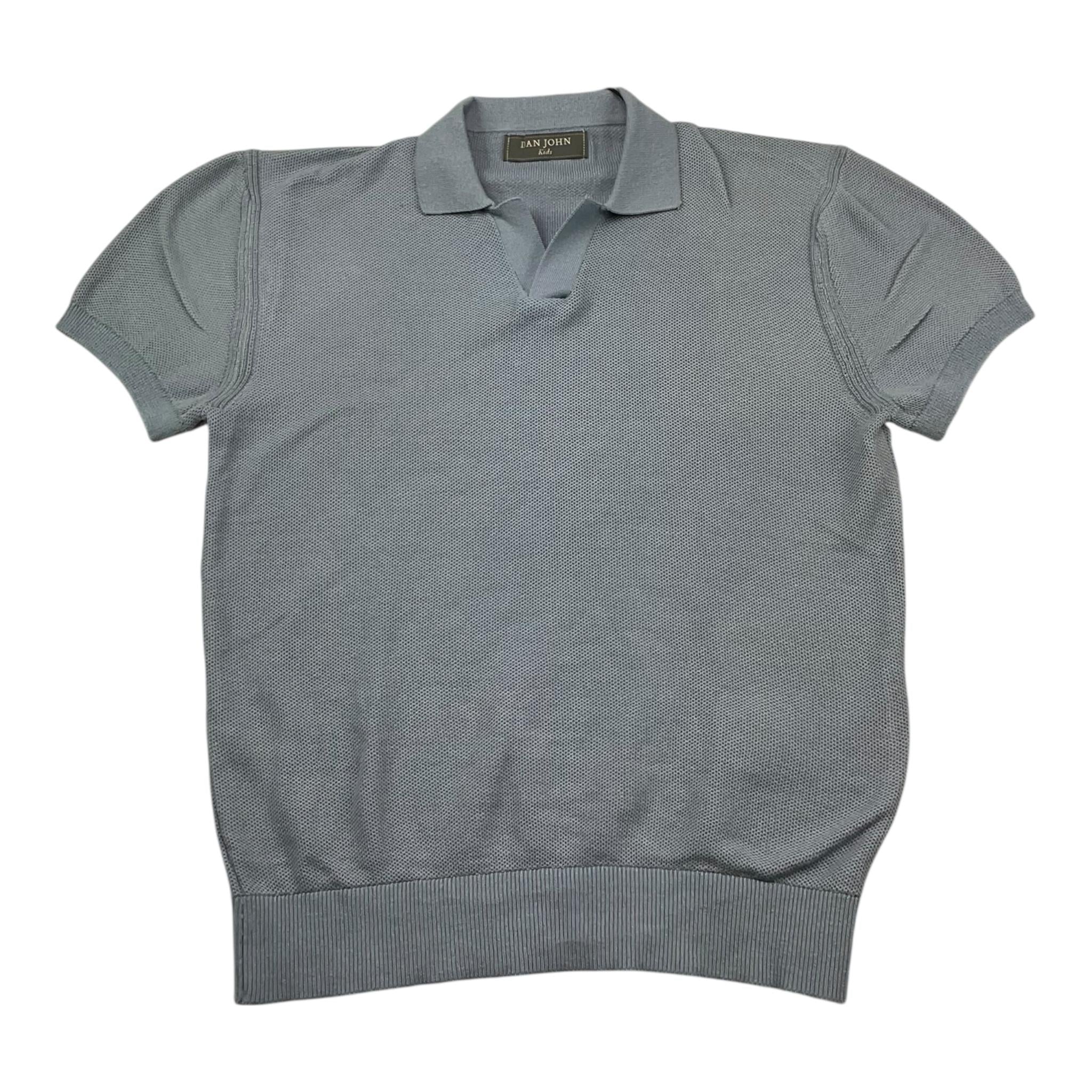 Dan John Polo Mezza Manica Tinta Unita per Bambino MGD5102J AZZURRO DAN JOHN 