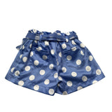 Miss Grant Short Tinta Unita Fantasia Pois per Neonata MG1293 BLU MISS GRANT 
