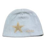LE BEBE' cappello tinta unita in ciniglia Azzurro per Neonato LBB5067 AZZURRO LE BEBE' 