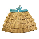 Miss Grant Gonna Tinta Unita In Paglia per Bambina MG1314 BEIGE MISS GRANT 