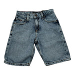 Tommy Hilfiger Bermuda In Denim Tinta Unita per Bambino KB0KB09674 AZZURRO TOMMY HILFIGER 