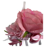 Les Gamins Cerchietto Tinta Unita con Applicazioni Fiori per Bambina 101042 ROSA LES GAMINS 