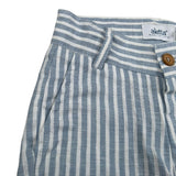 Aletta Bermuda Tinta Unita con Girovita Regolabile per Neonato M22044X AZZURRO ALETTA 