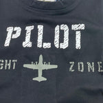 AERONAUTICA MILITARE shirt girocollo tinta unita con stampa Nero per Neonato 242TS0002AJRJ664N NERO AERONAUTICA MILITARE 